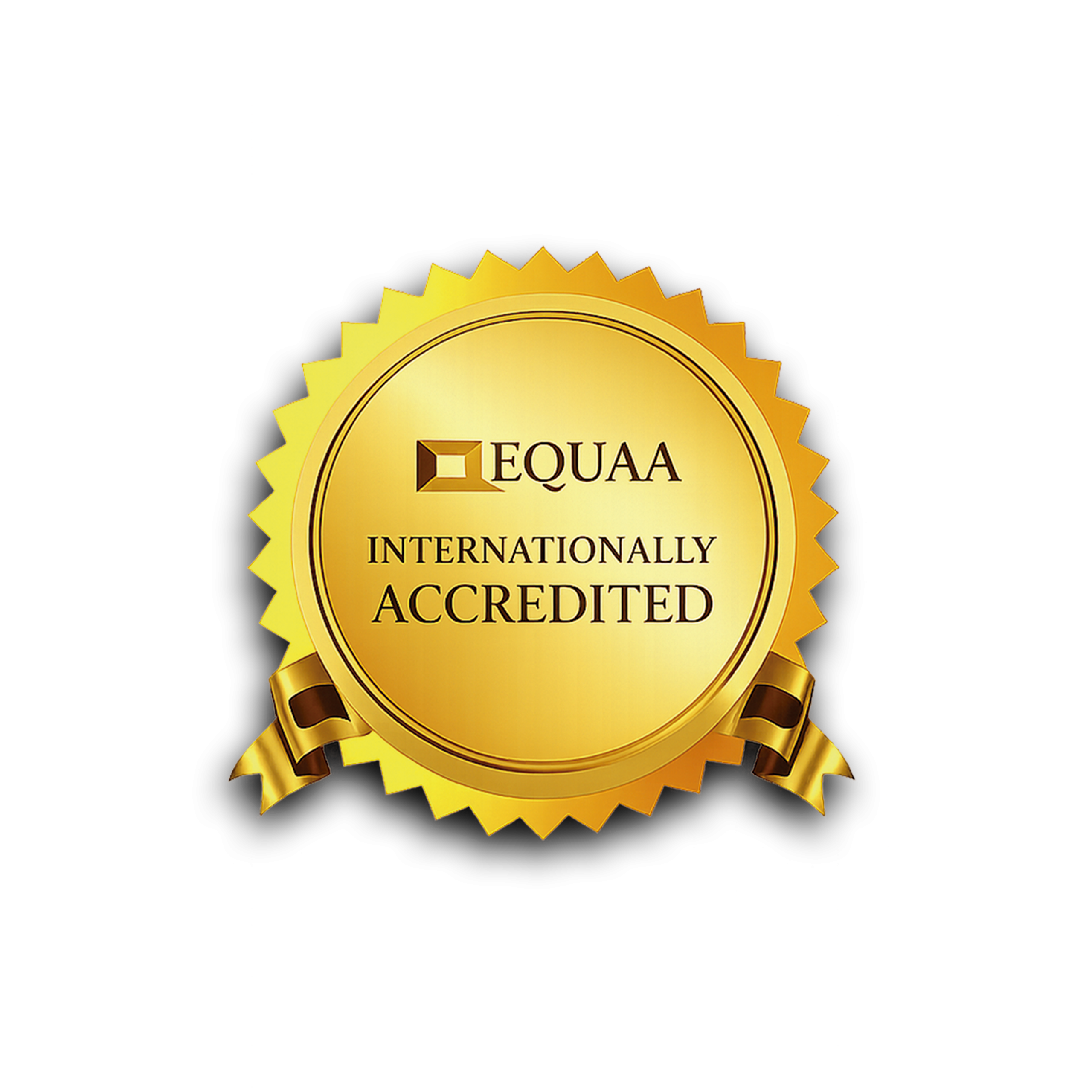 Insignia de Acreditación Internacional EQUAA Nivel Oro